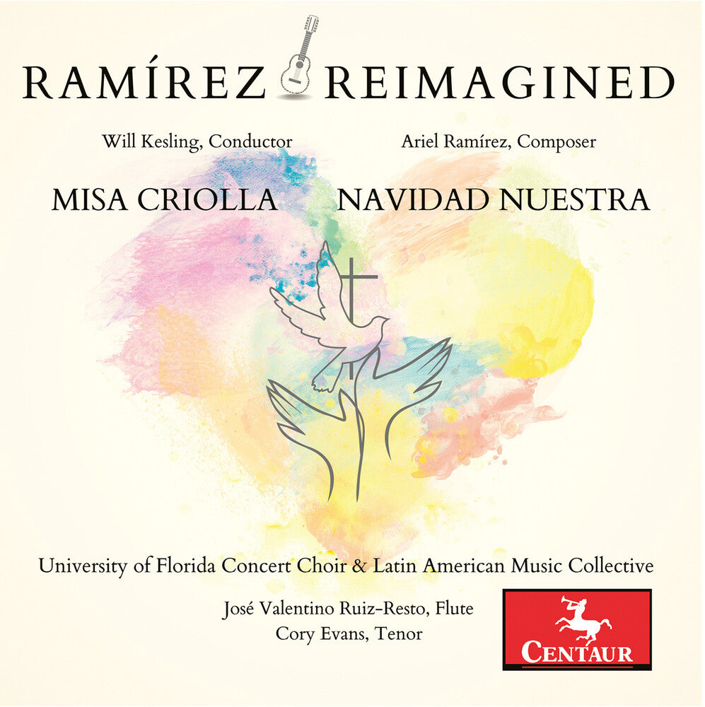 the album cover for Ramirez / Wuellner / Castro - Ariel Ramirez Reimagined
