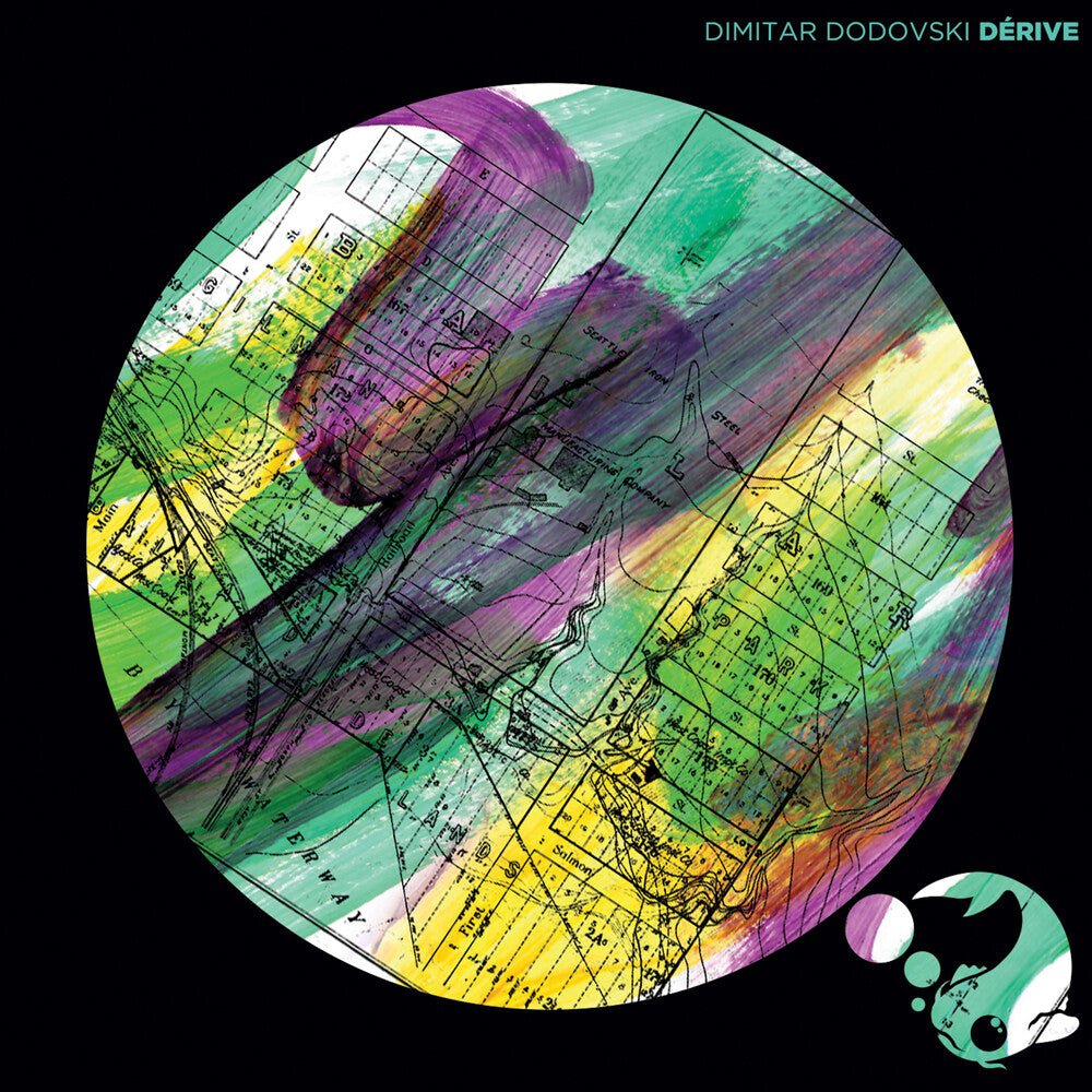 the album cover for Dimitar Dodovski - Derive