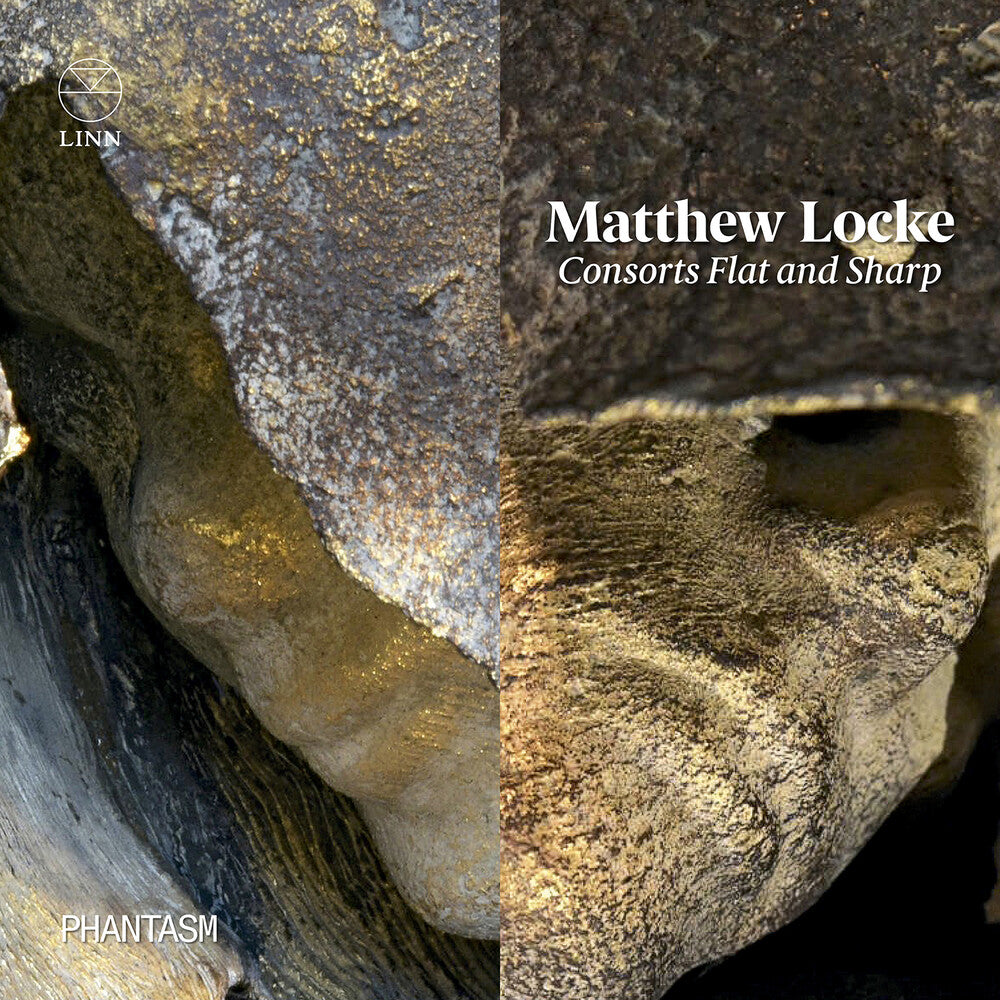 the album cover for Locke / Phantasm - Consorts Flat & Sharp