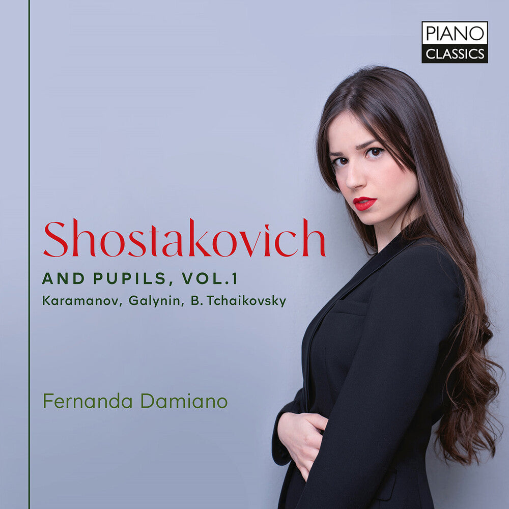 the album cover for Shostakovich / Damiano - Shostakovich & Pupils Vol. 1