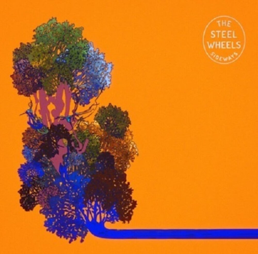 the album cover for The Steel Wheels - Sideways [LP]