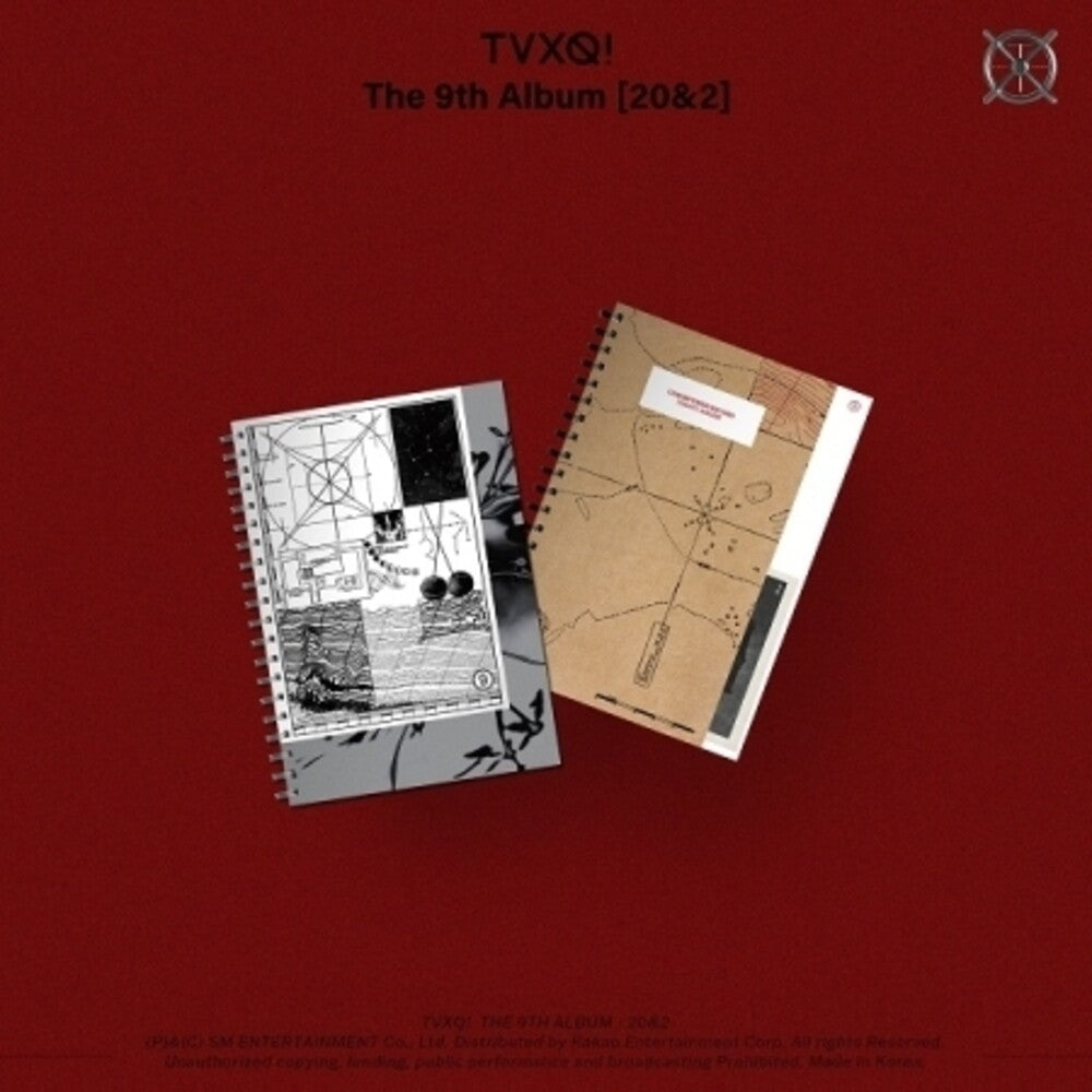 the album cover for Tvxq - 20&2 - Photobook Version - Random Cover (W/Book)