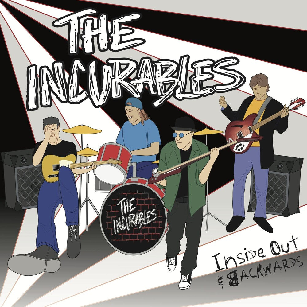 the album cover for Incurables - Inside Out & Backwards