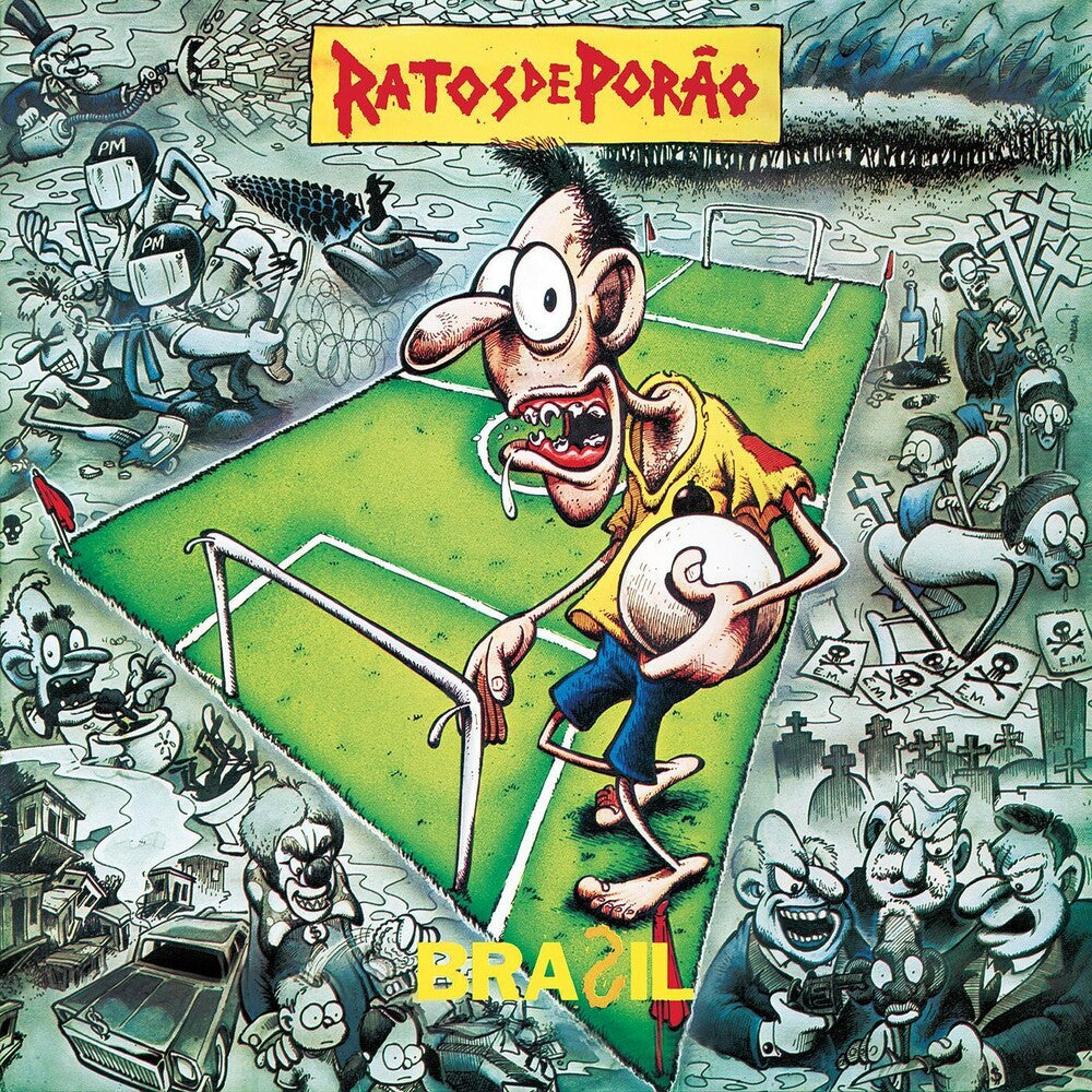 the album cover for Ratos De Porao - Brasil