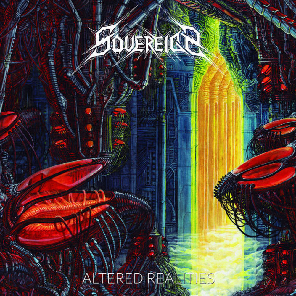 the album cover for Sovereign - Altered Realities