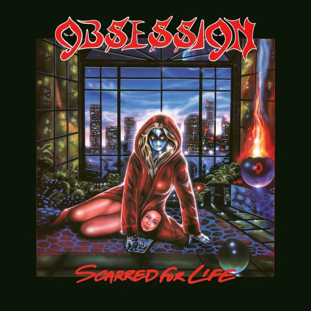 the album cover for Obsession - Scarred For Life - Blue (Blue) [Colored Vinyl]