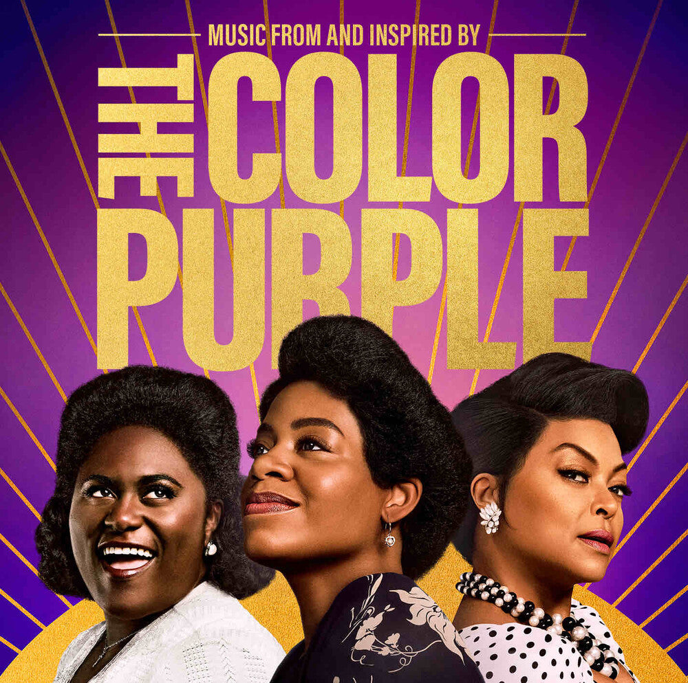 the album cover for Various Artists - The Color Purple (Music From And Inspired By) [2CD]