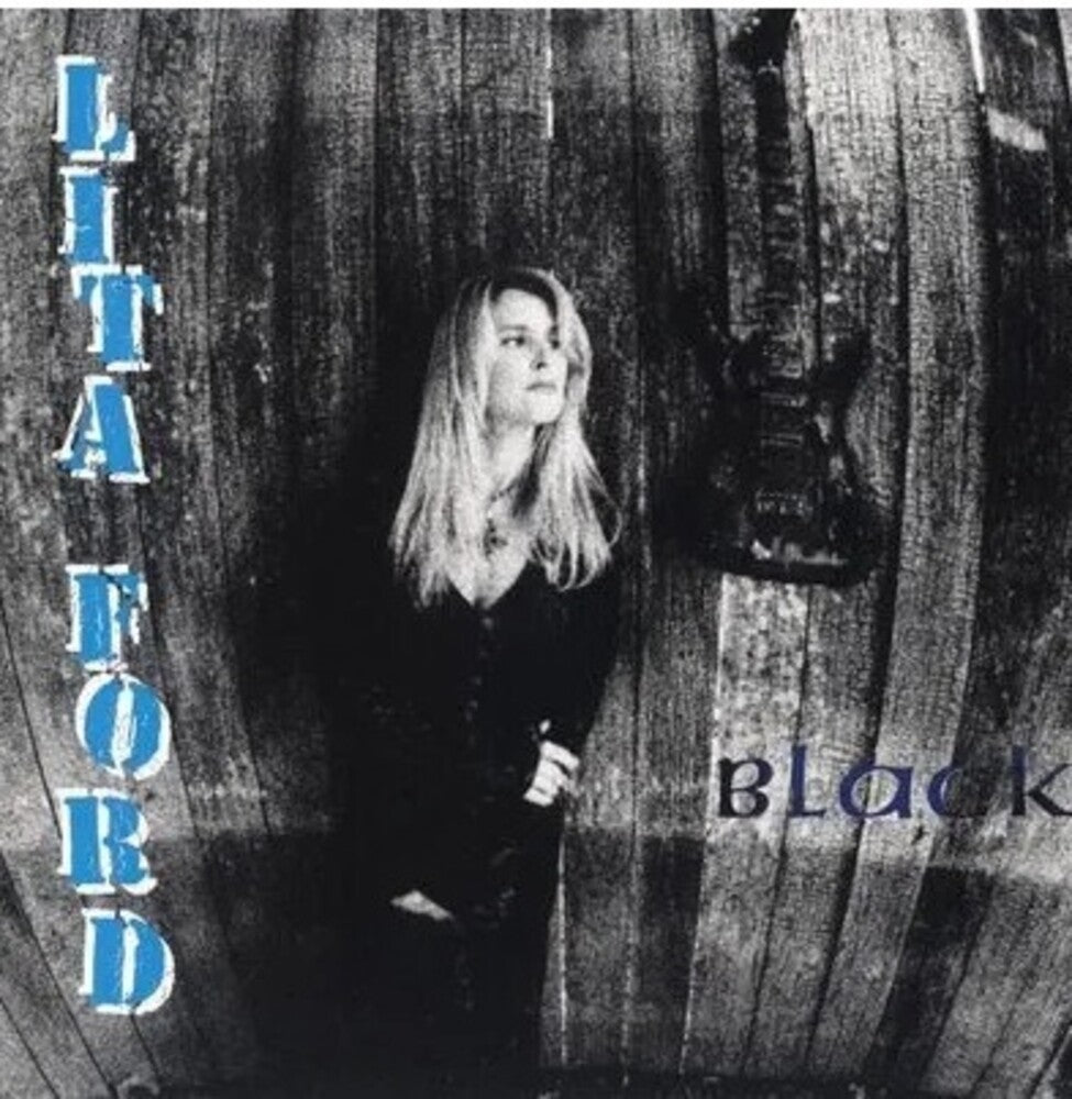 the album cover for Lita Ford - Black