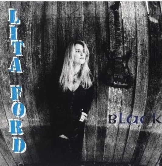 the album cover for Lita Ford - Black
