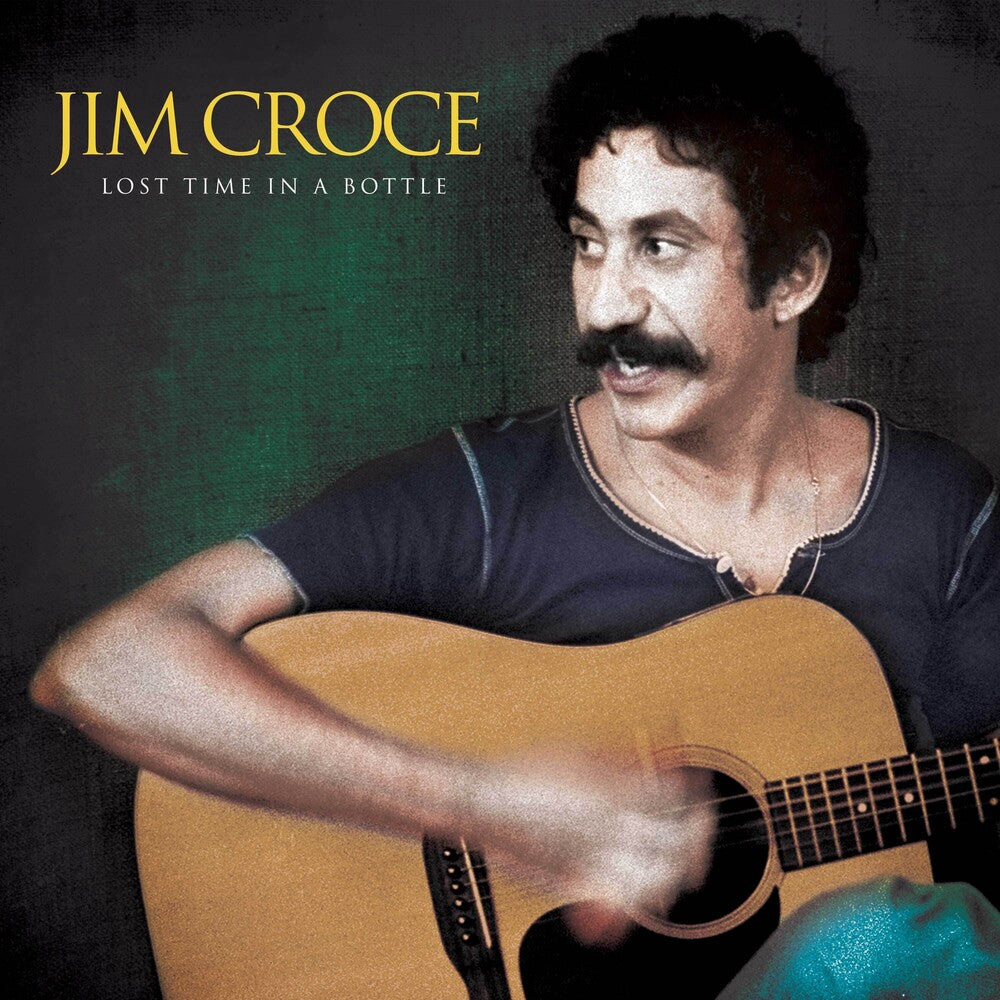 the album cover for Jim Croce - Lost Time In A Bottle - Purple Marble [Colored Vinyl]