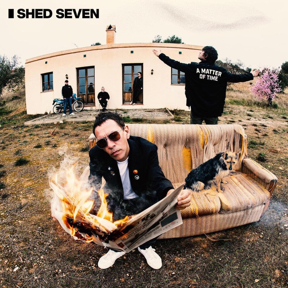 the album cover for Shed Seven - A Matter Of Time [Import]