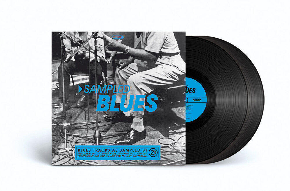 the album cover for Sampled Blues / Various - Sampled Blues / Various