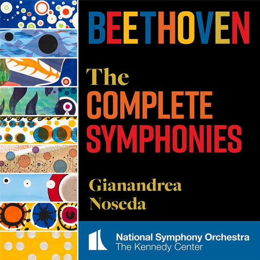the album cover for National Symphony Orchestra - Beethoven: Complete Symphonies (Box) (Wbr)
