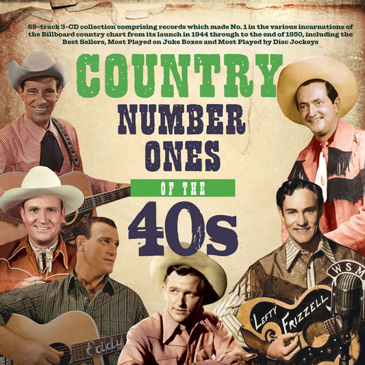 the album cover for Country No. 1s Of The '40s / Various - Country No. 1s Of The '40s / Various