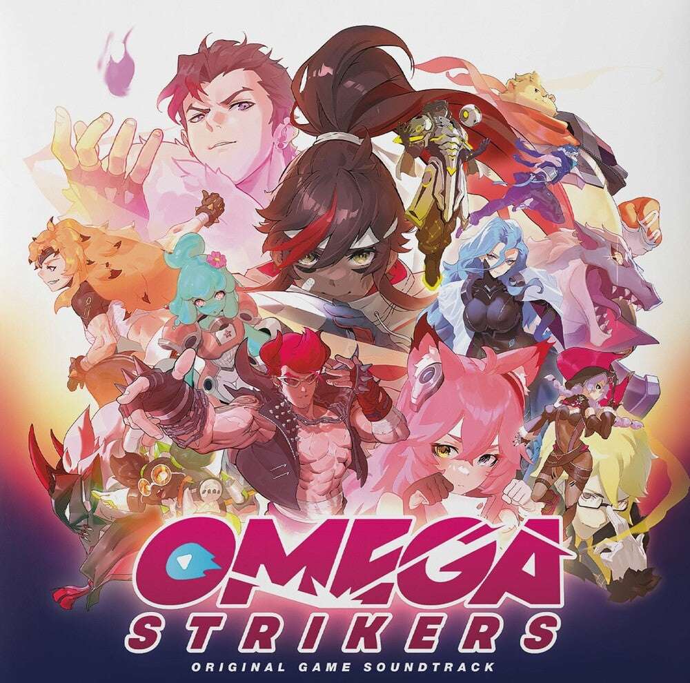 the album cover for Omega Strikers - O.S.T. (Blk) (Colv) (Gate) (Ogv) - Omega Strikers - O.S.T. (Blk) [Colored Vinyl] (Gate) [180 Gram]
