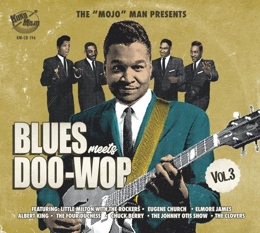 the album cover for Blues Meets Doo Wop 3 / Various - Blues Meets Doo Wop 3 / Various