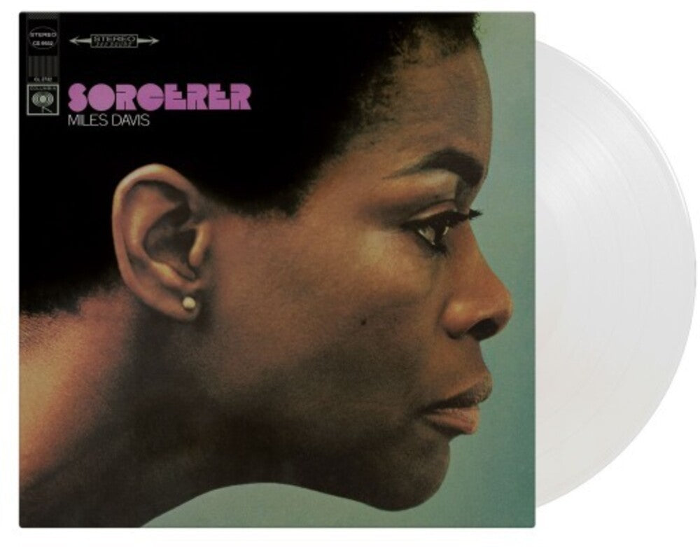 the album cover for Miles Davis - Sorcerer [Clear Vinyl] [Limited Edition] [180 Gram] (Hol)