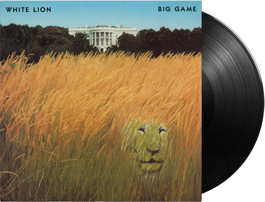 the album cover for White Lion - Big Game (Blk) [180 Gram] (Hol)
