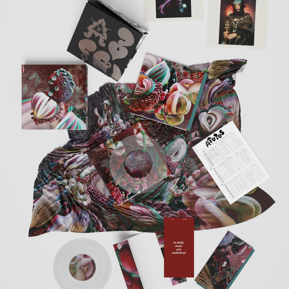 the album cover for Bjork - Fossora (10in) (Box) [Clear Vinyl] (Post) (Scrf) [With Booklet]