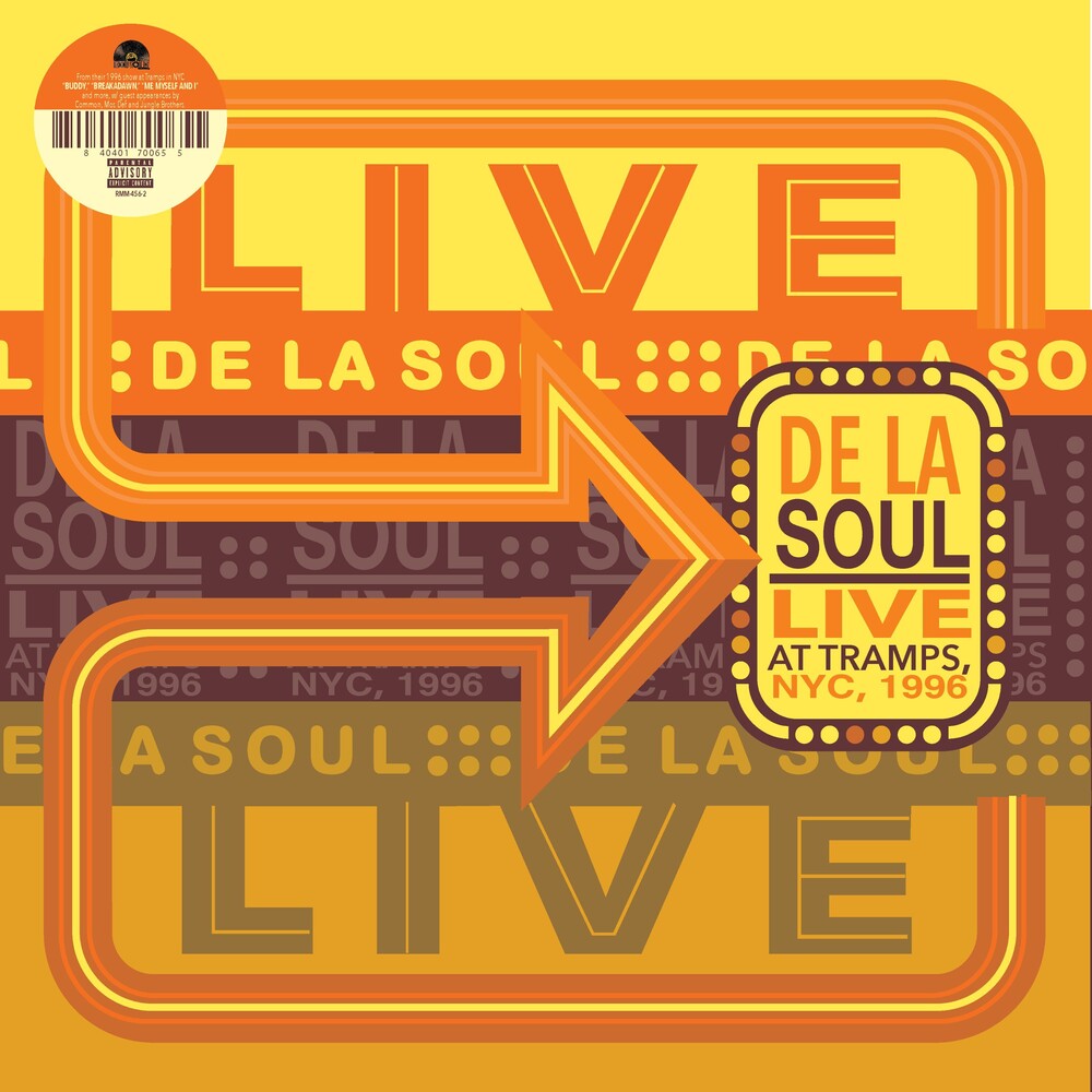 De La Soul - Live At Tramps Nyc 1996 (Rsd) [Record Store Day]