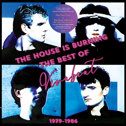 the album cover for Vivabeat - House Is Burning: The Best Of Vivabeat (Blue)