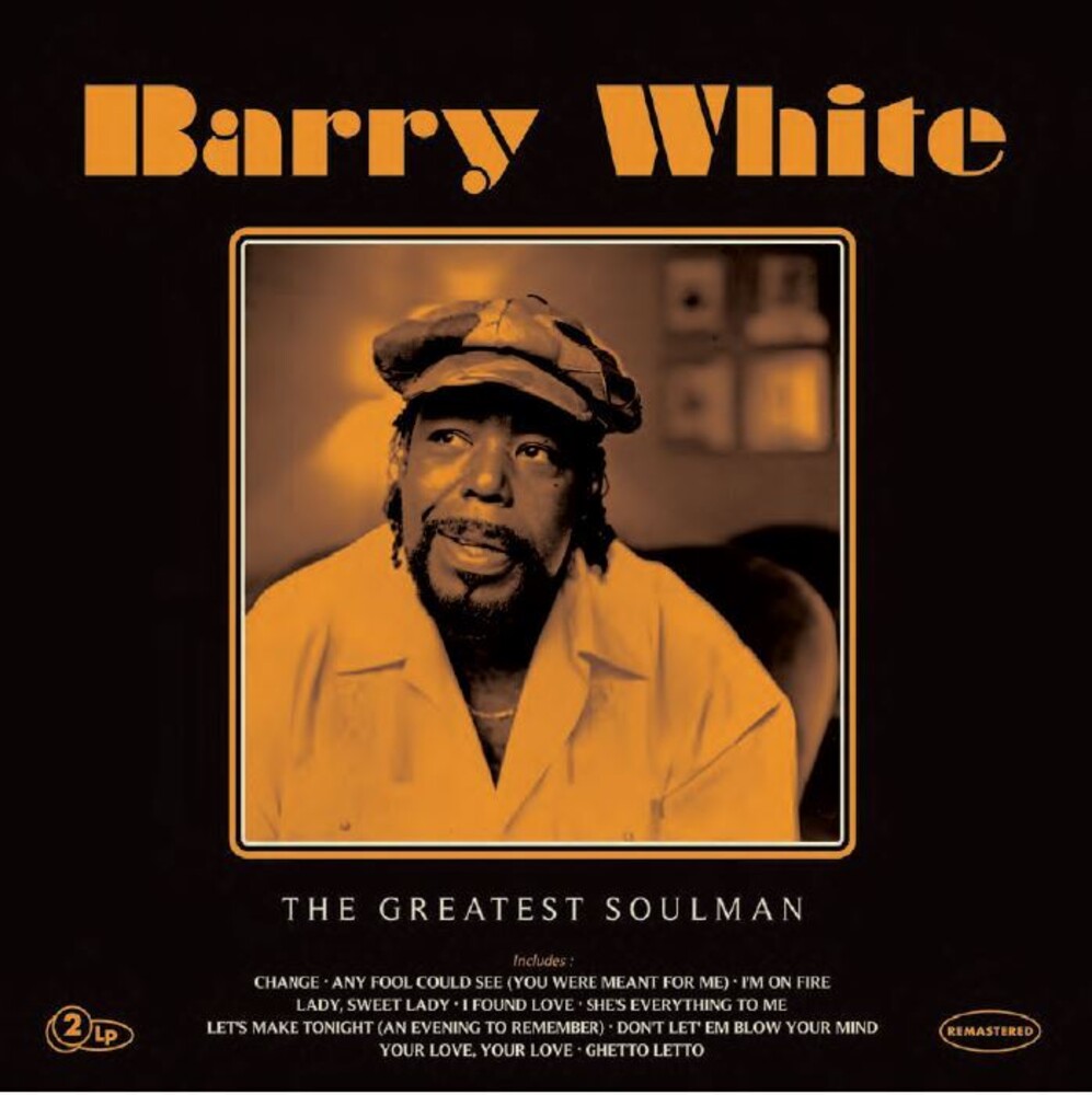 the album cover for Barry White - Greatest Soulman (Fra)
