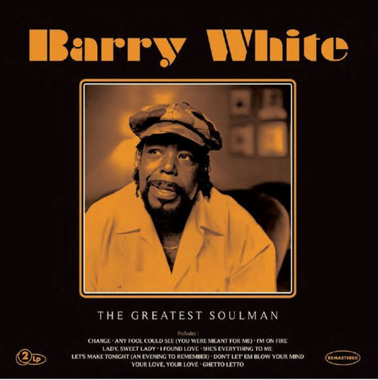 the album cover for Barry White - Greatest Soulman (Fra)