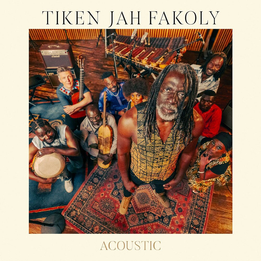 the album cover for Tiken Fakoly  Jah - Acoustic [Digipak] (Fra)