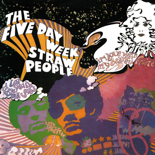 the album cover for Five Day Week Straw People - Five Day Week Straw People