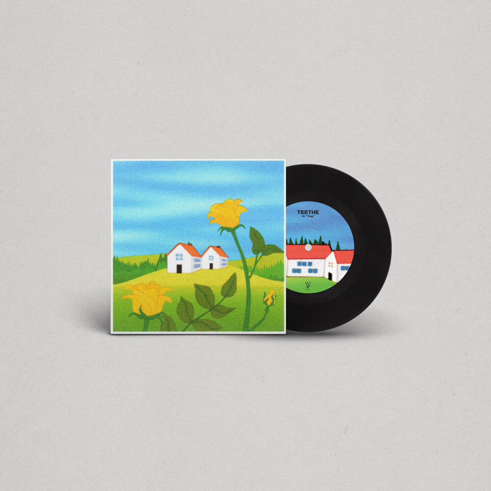 the album cover for Teethe - Tag / Lucky