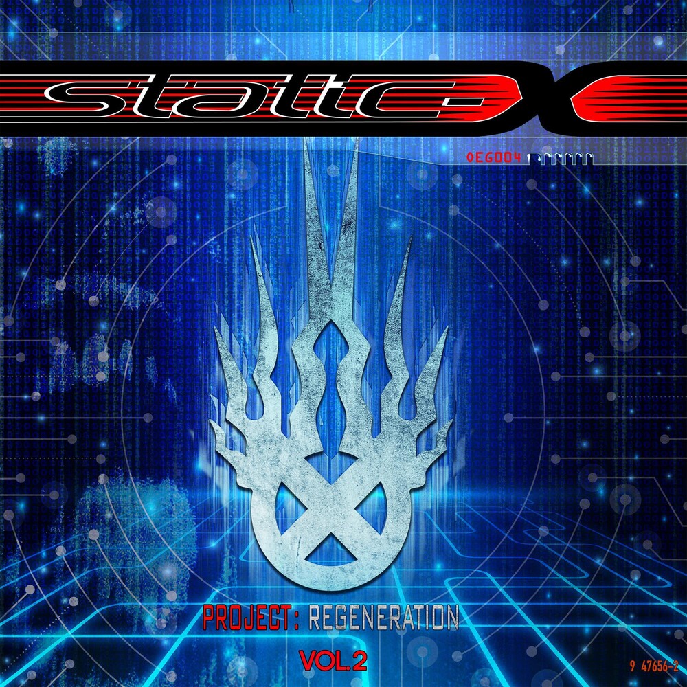 the album cover for STATIC-X - Project Regeneration Vol 2 [LP]