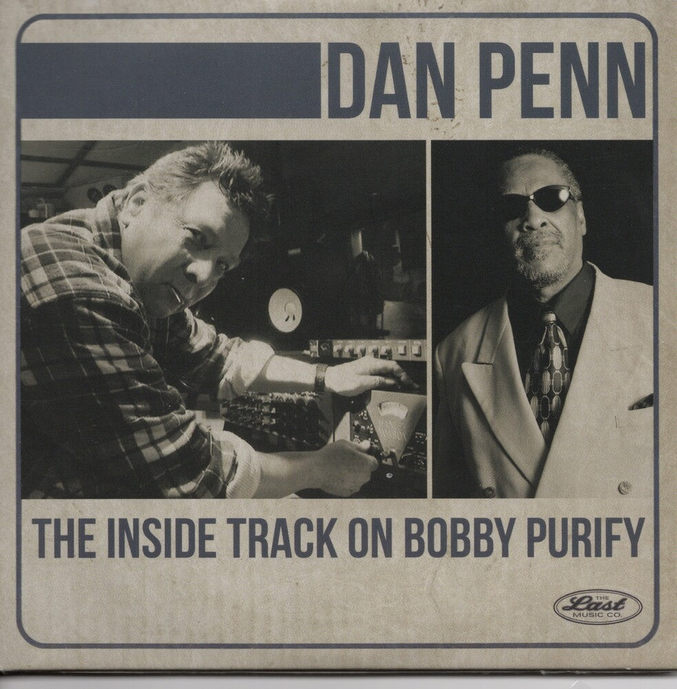 the album cover for Dan Penn - Inside Track On Bobby Purify