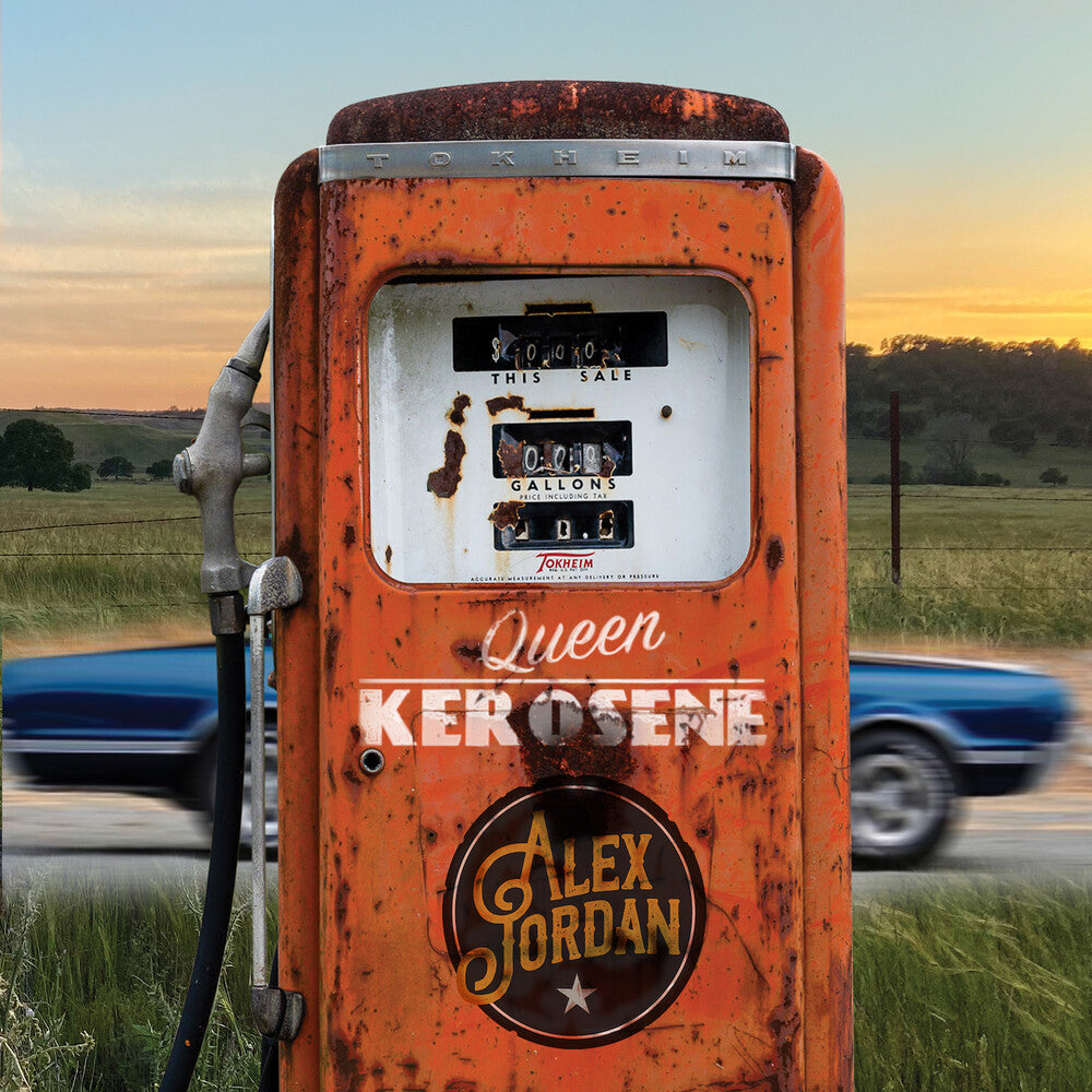 the album cover for Alex Jordan - Queen Kerosene