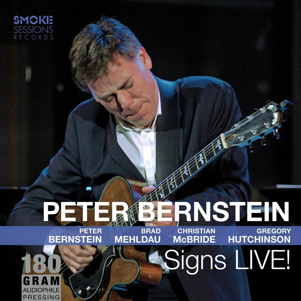 the album cover for Peter Bernstein - Signs Live (Altc)