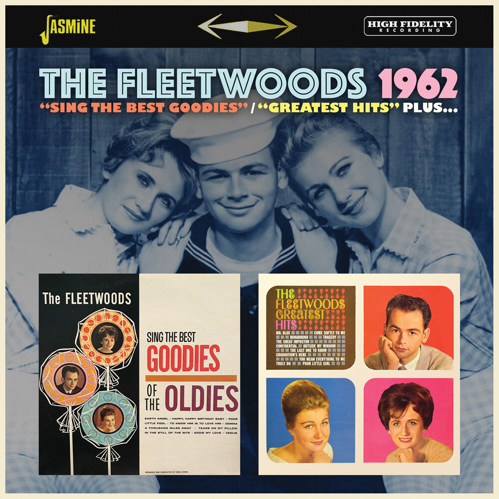 the album cover for Fleetwoods - 1962: Sing The Best Goodies / Greatest Hits Plus