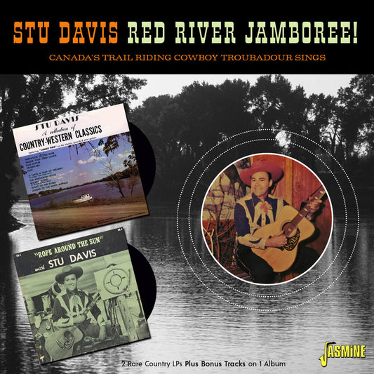 the album cover for Stu Davis - Red River Jamboree: Canada's Trail Riding Cowboy