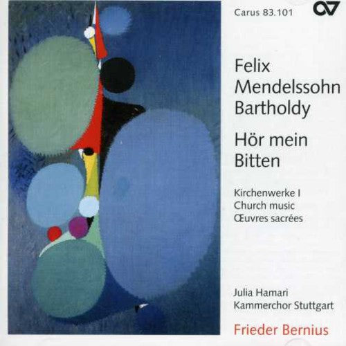 the album cover for Mendelssohn - Church Music 1