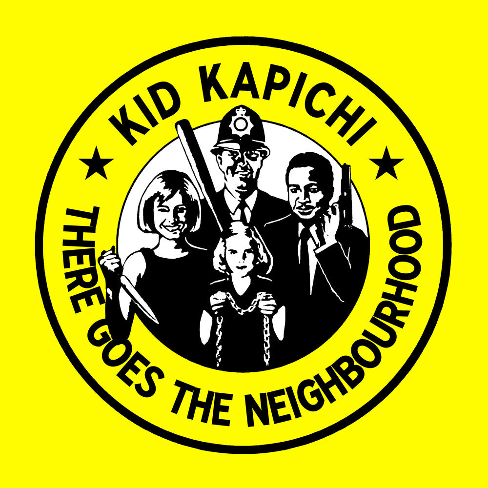 the album cover for Kid Kapichi - There Goes The Neighbourhood