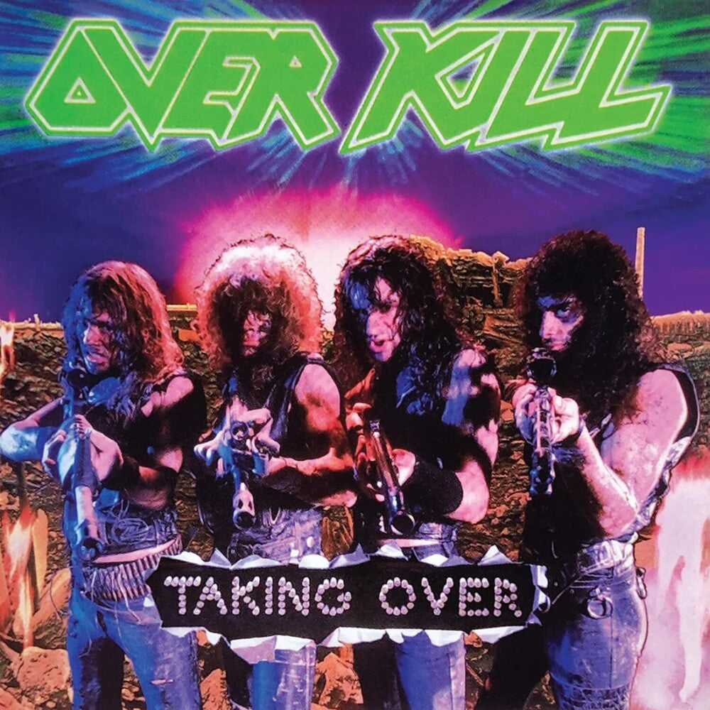 the album cover for Overkill - Taking Over