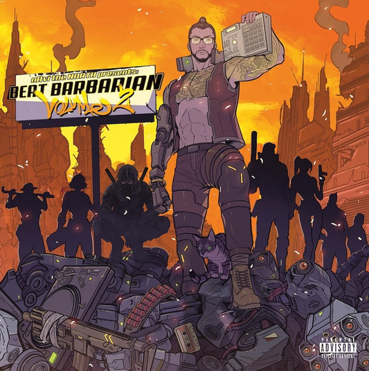 the album cover for Navi the North - Navi The North Presents Beat Barbarian Volume 2