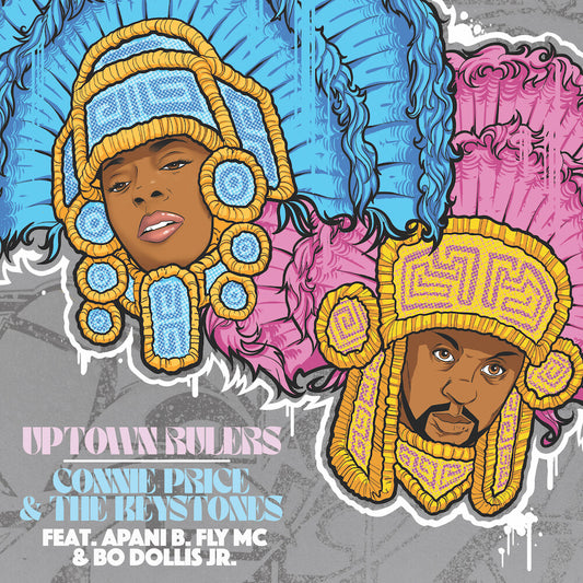 the album cover for Connie Price  & The Keystones / Apani B. / Fly Mc - Uptown Rulers
