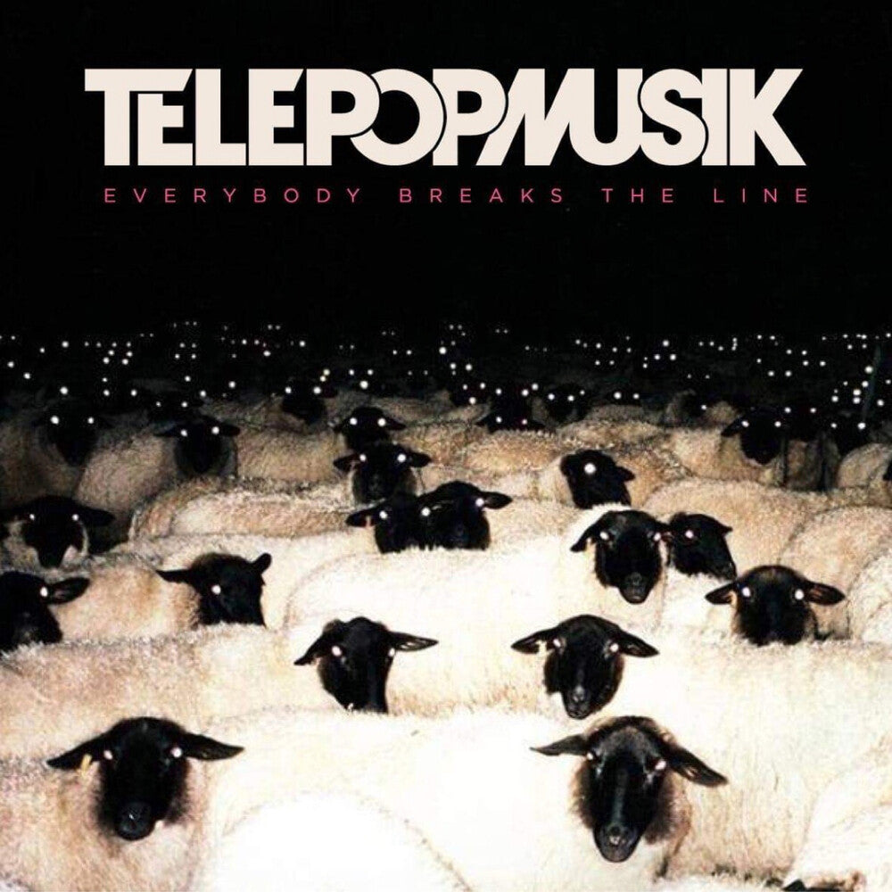 the album cover for Telepomusik - Everybody Breaks The Line