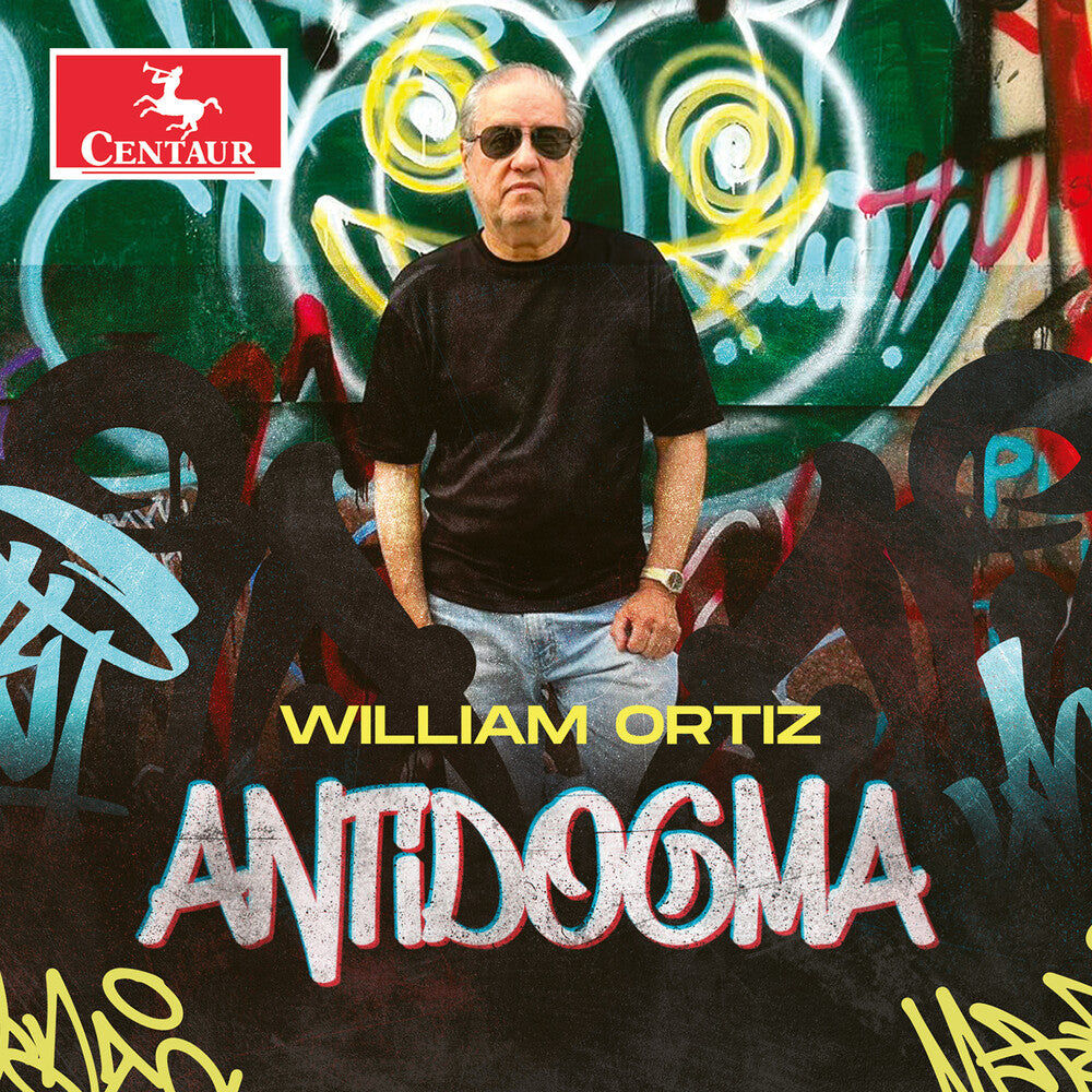 the album cover for Ortiz / Figueroa / Dmitriev - Antidogma