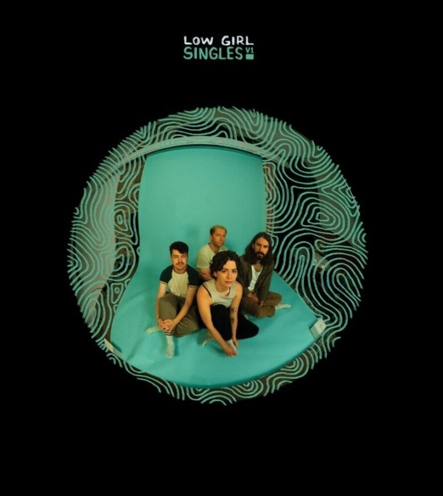 the album cover for Low Girl - Singles V1 - Marine Blue Vinyl (Blue) [Colored Vinyl] (Uk)