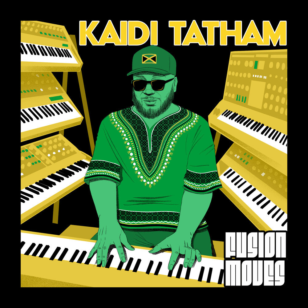 the album cover for Kaidi Tatham - Fusion Moves