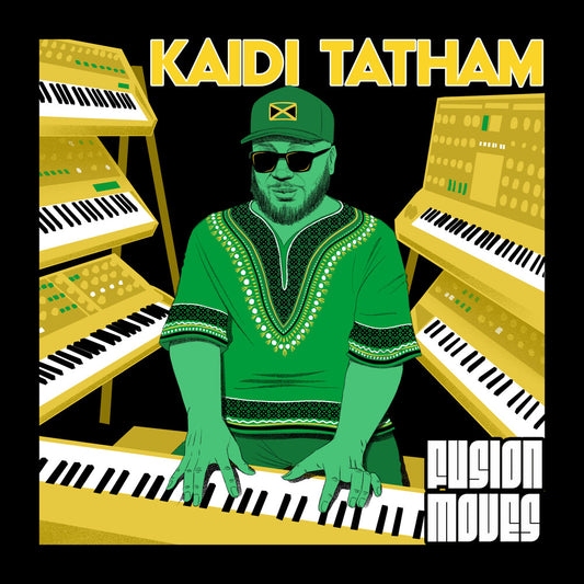 the album cover for Kaidi Tatham - Fusion Moves