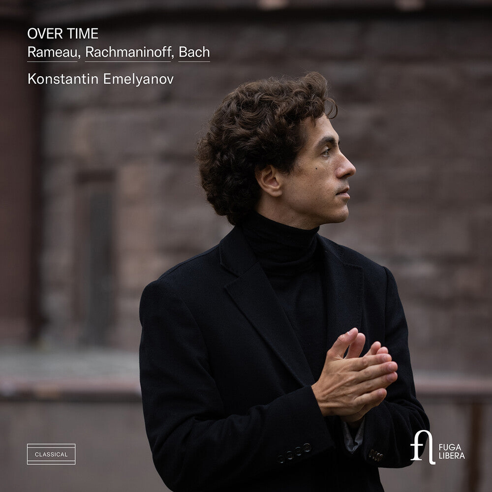 the album cover for J Bach .S. / Rachmaninoff / Emelyanov - Over Time