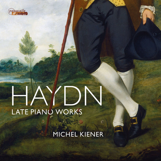 the album cover for Haydn / Kiener - Late Piano Works