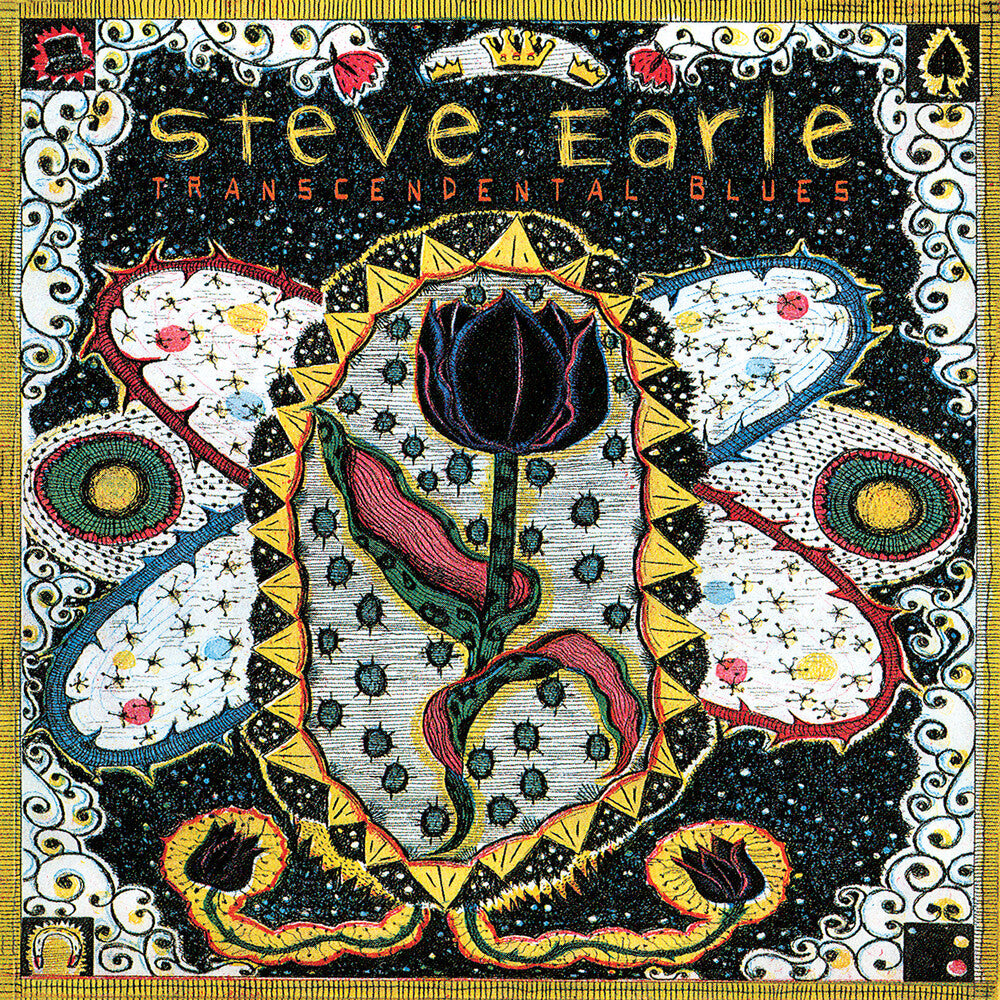the album cover for Steve Earle - Transcendental Blues (Hol)