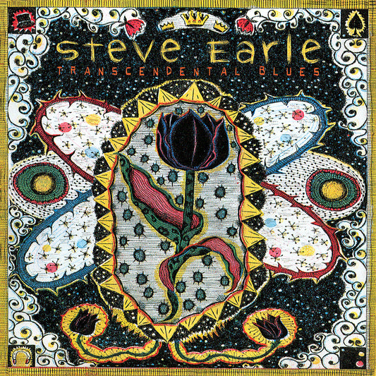 the album cover for Steve Earle - Transcendental Blues (Hol)